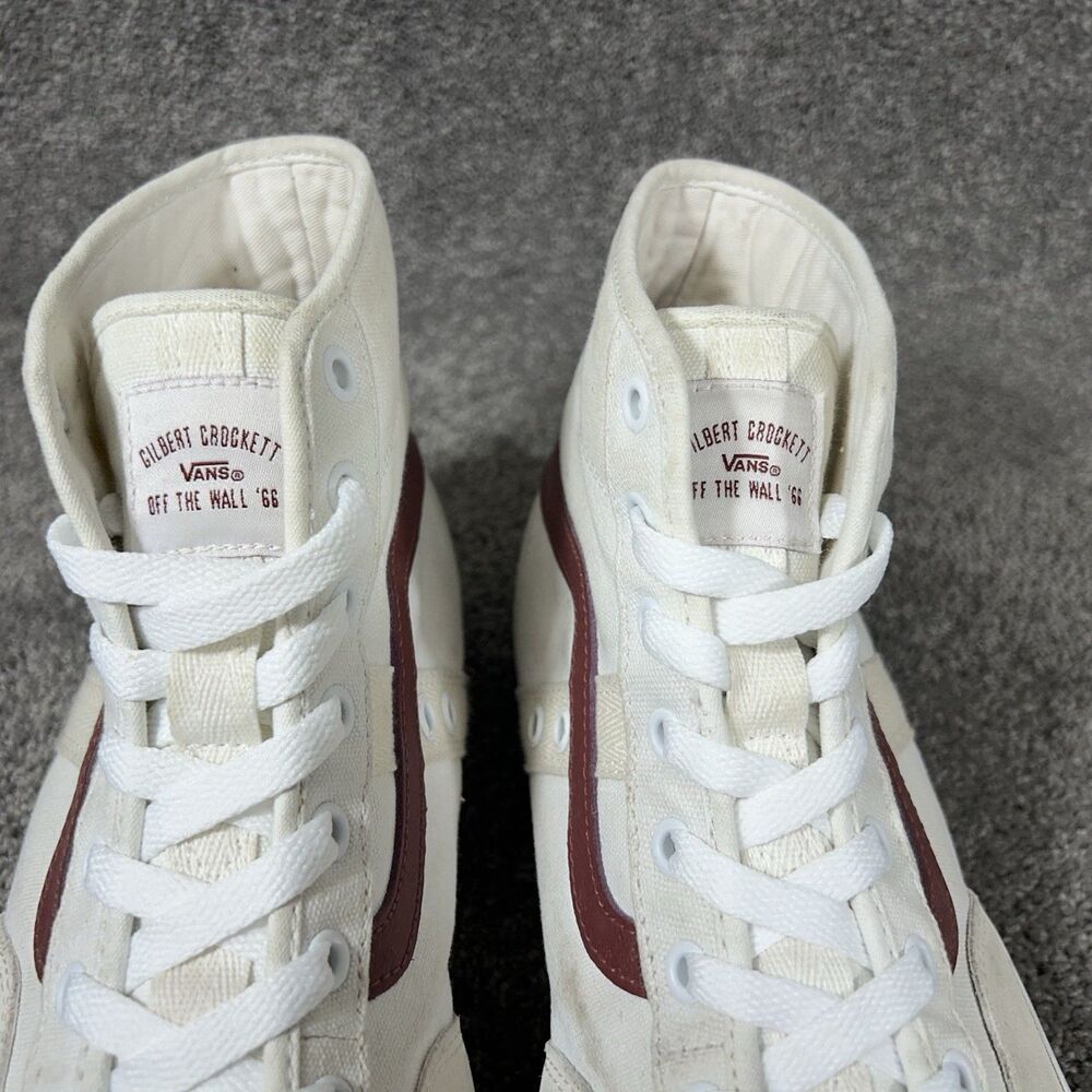 Vans Gilbert Crockett Off The Wall 66 Mens Size 13 White PopCush Athletic Shoes - Picture 4 of 13